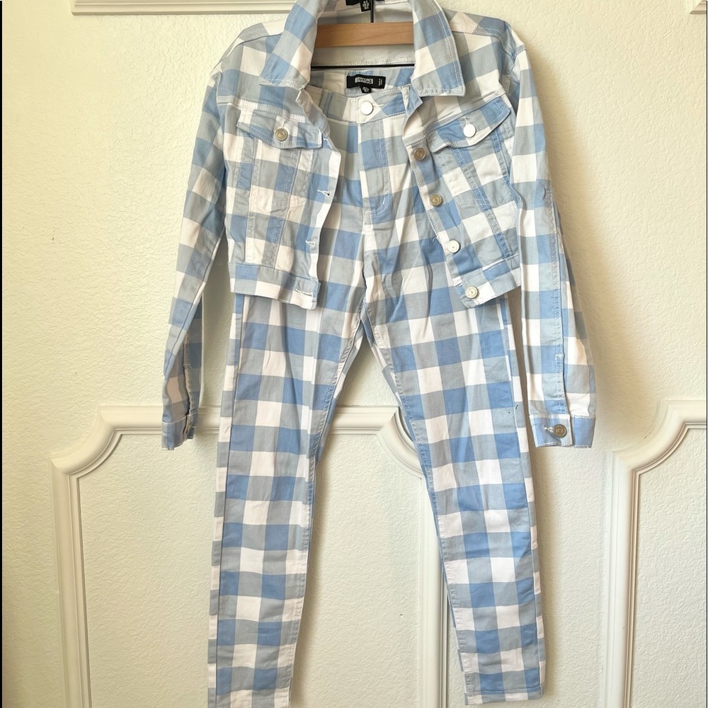 Missguided blue set
